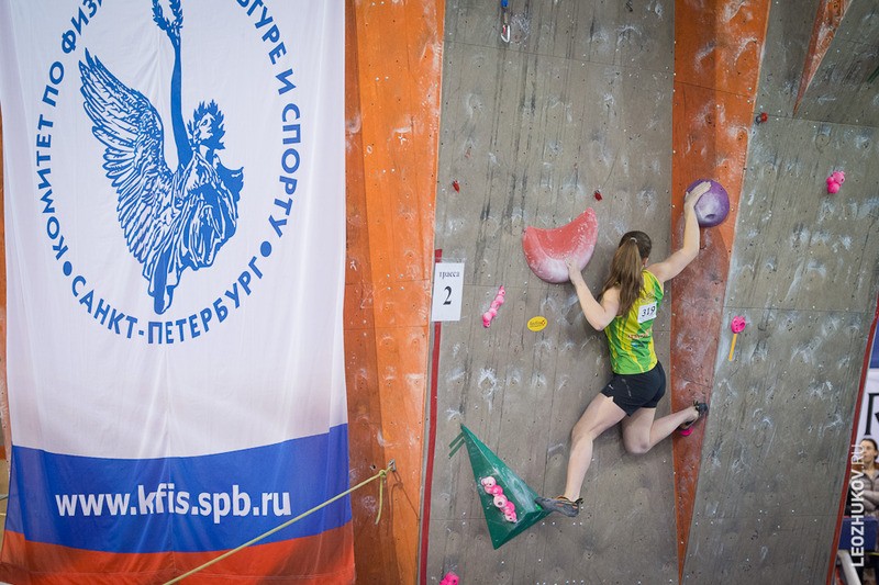 Первенство России 2015 в Санкт-Петербурге, боулдеринг